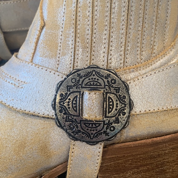 Matisse Judd all leather cowboy bootie size 8 - Picture 6 of 9